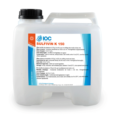 IOC Sulfivin K150™ Sulfur Bisulfite 12 kg